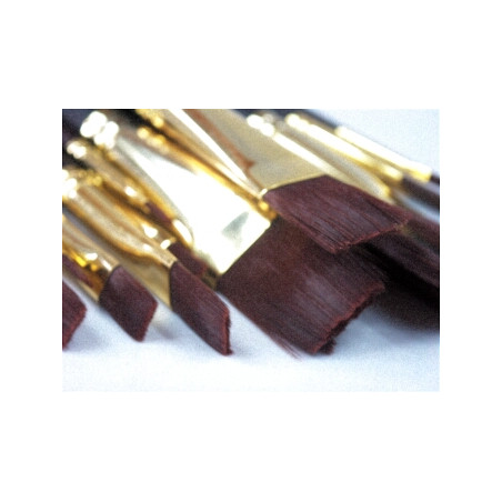 Series 1086F - brush mahogany flat, long