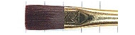 Series 1086F - brush mahogany flat, long