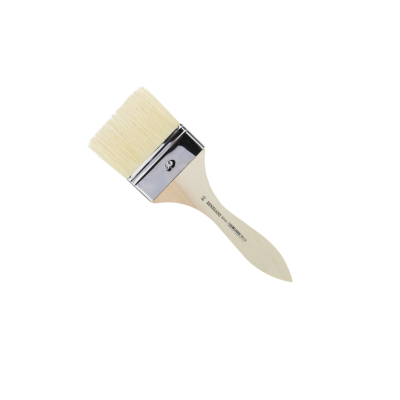 Renesans pędzle szczecinowe płaskie seria 8043 - sklep plastyczny - sz