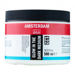 Talens amsterdam medium glow in the dark 122