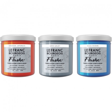 Lefranc&Bourgeois flashe acrylic paints 125ml