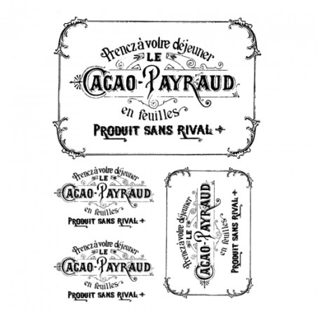 Rice decoupage paper A4 ITD R514