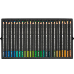 Caran d'Ache museum aquarelle set of 76 watercolor pencils+2 pencils