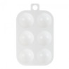 Paleta plastikowa 12,5x8,5 cm - sklep plastyczny - szał dla plastyków