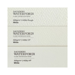 Saunders Waterford Block watercolor 31x23 300g 20 sheets