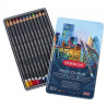 Derwent procolor set of 12 artistic pencils metal pack