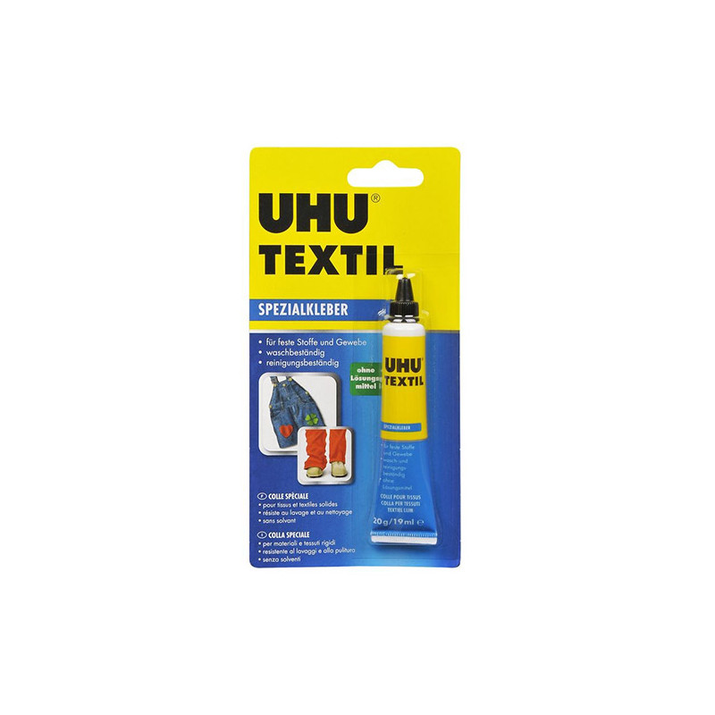 UHU Textile fabric glue 19ml - szal art - sklep plastyczny