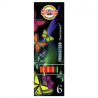 Koh-i-noor progresso wood-free pencils 6 fluo colors