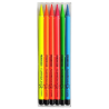 Koh-i-noor progresso wood-free pencils 6 fluo colors