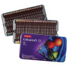 Derwent coloursoft zestaw 72 miękkich kredek metal opak - sklep plasty