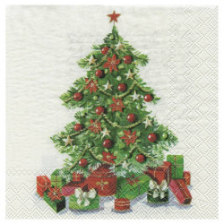 Decoupage napkins Ambiente 14-33304985 christmas tree