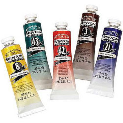 Farby olejne Winton Winsor&Newton SZAŁ DLA PLASTYKÓW - Profesjonalny S