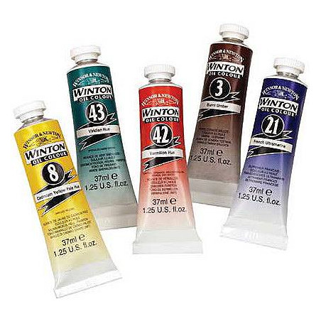 Farby olejne Winton Winsor&Newton SZAŁ DLA PLASTYKÓW - Profesjonalny S