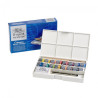 Winsor&Newton cotman deluxe sketch akwarele 16 półkostek - sklep plast