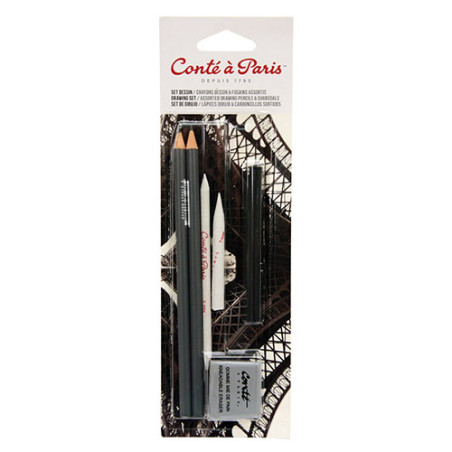 Conte a Paris drawing zestaw rysunkowy 6 sztuk