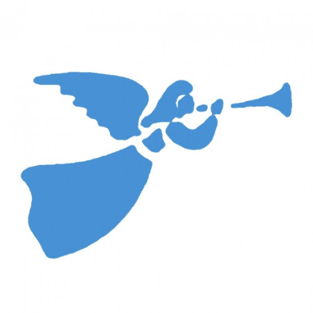 Szablony świąteczne Anioł grający - sklep plastyczny - szał dla plasty