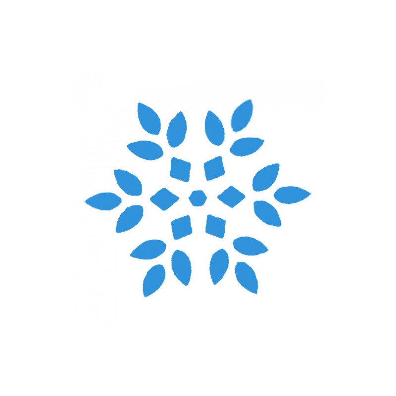 Christmas template - snowball - sklep plastyczny - szał dla plastyków