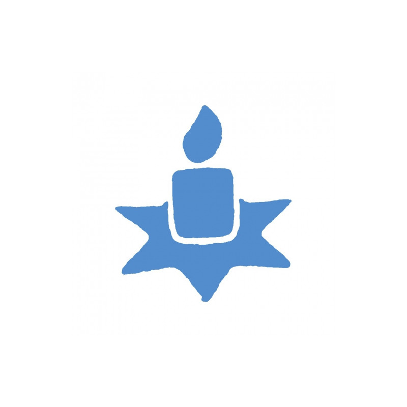 Christmas template - candle- sklep plastyczny - szał dla plastyków