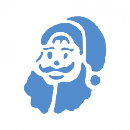 Christmas template - santa face - sklep plastyczny - szał dla plastykó
