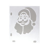 Christmas template - santa face - sklep plastyczny - szał dla plastykó