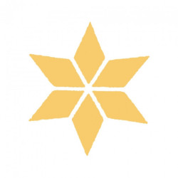 Christmas template - star - sklep plastyczny - szał dla plastyków