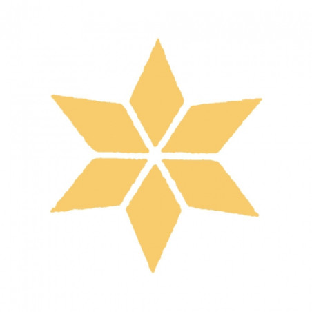 Christmas template - star - sklep plastyczny - szał dla plastyków