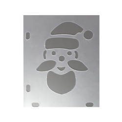 Christmas template - snowman facel - sklep plastyczny - szał dla plast