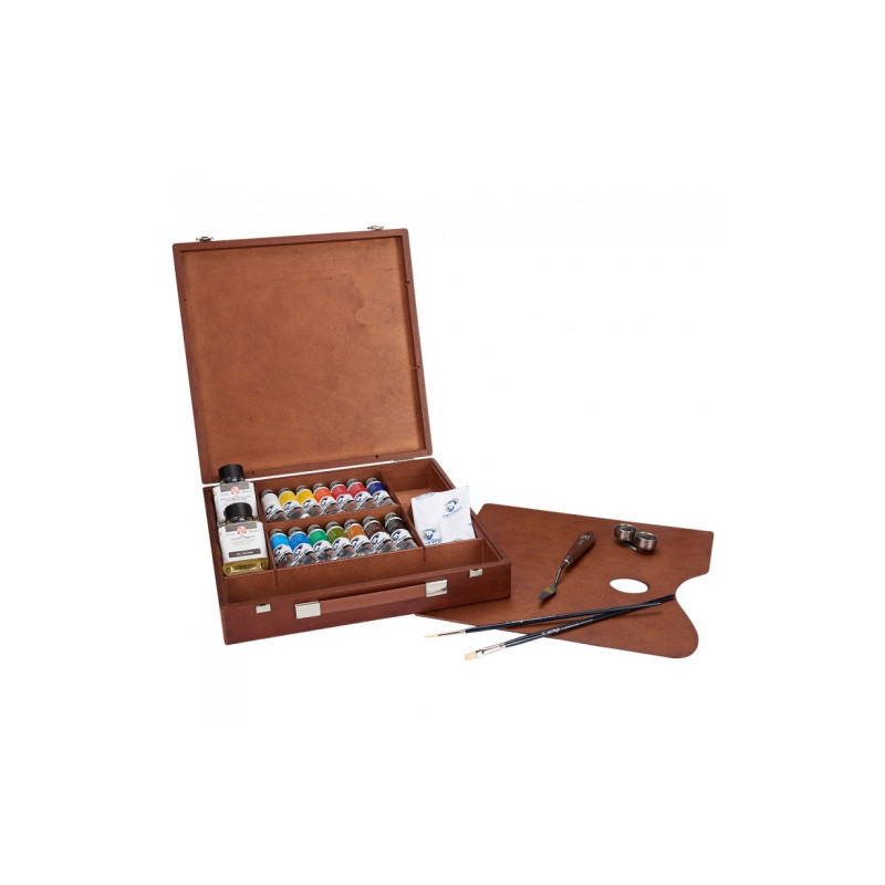 Talens Van Gogh oil paints set inspiration