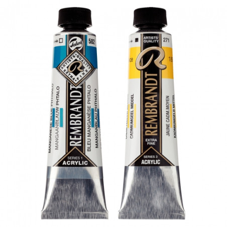 Talens rembrandt farby akrylowe 40ml - sklep plastyczny - szał dla pla