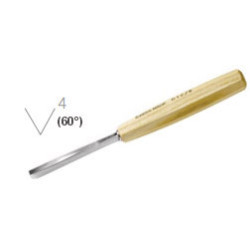 Sculpting chisel Pfeil, simple, type D - szal art - sklep plastyczny