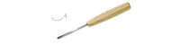 Sculpting chisel Pfeil, simple, type D