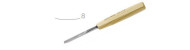 Sculpting chisel Pfeil, simple, type D