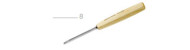 Sculpting chisel Pfeil, simple, type D