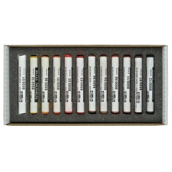 Koh-i-noor zestaw pasteli suchych 12 odcieni brązu 8522B - sklep plast