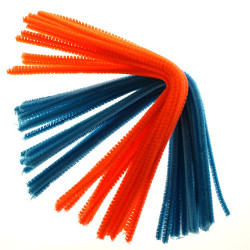 Chenille wire 6mm 30cm 25pcs - szal art - sklep plastyczny