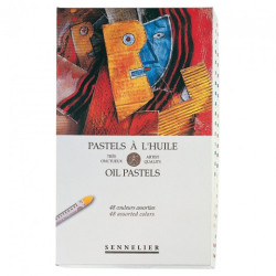 Sennelier oil pastels set of 48 colors