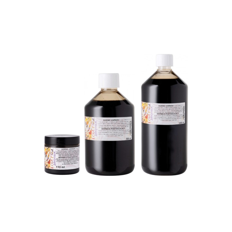 Renesans werniks postarzający decoupage - sklep plastyczny - szał dla