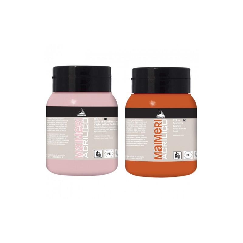 Maimeri acryllico acrylic paints 500ml